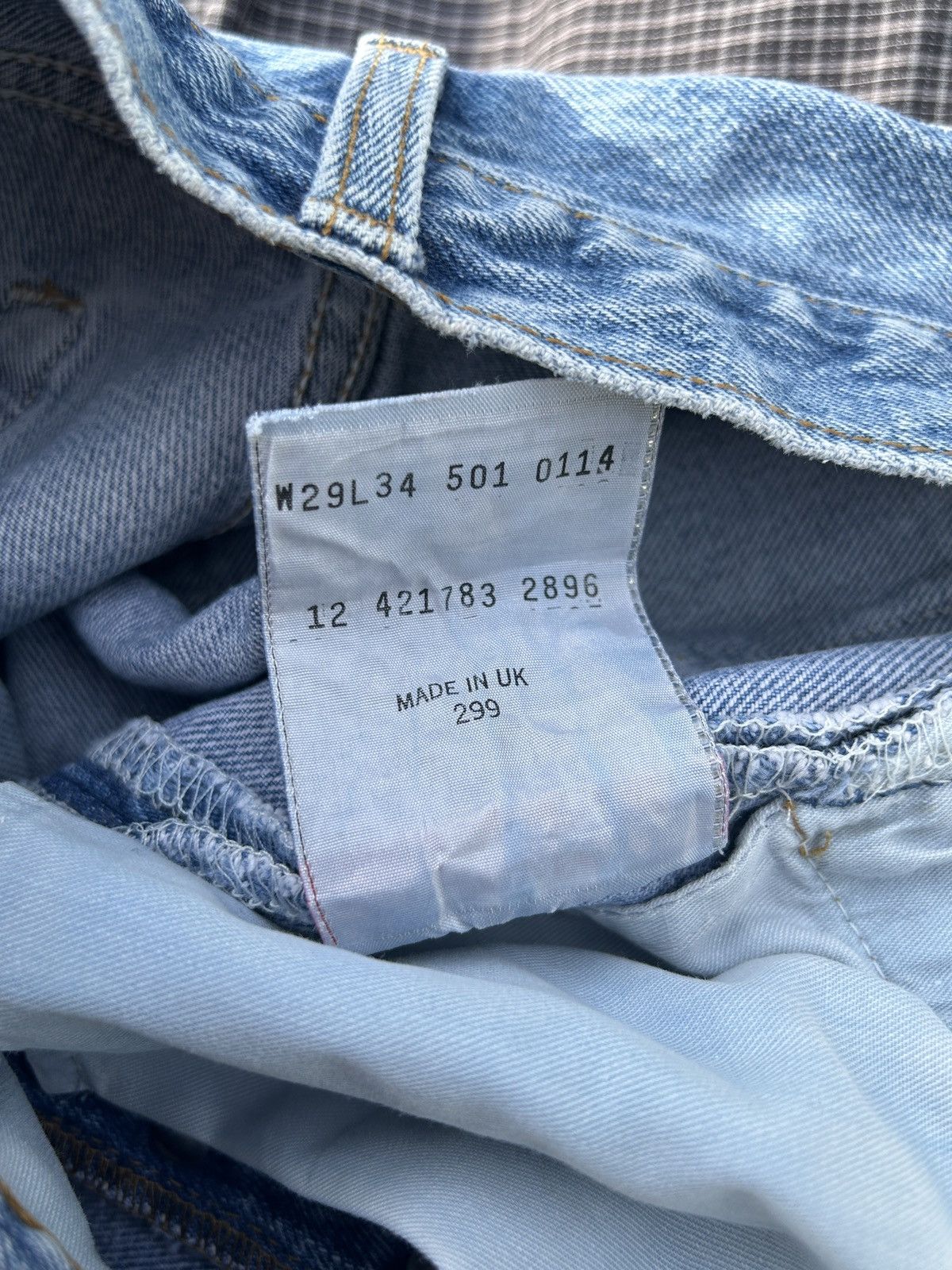 Levi's 90s Vintage Levi's 501 1996 Denim Jeans Size 29/34 Size US 29 - 13 Thumbnail