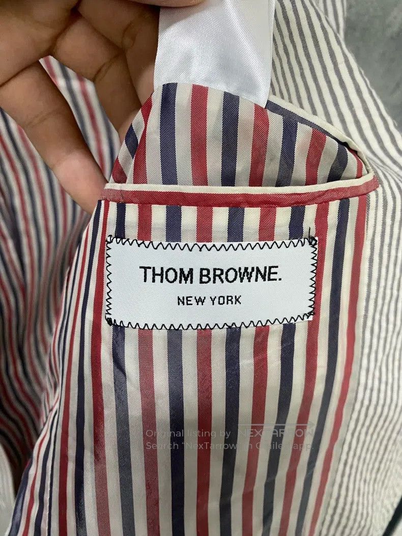 Thom Browne Thom Browne Casual Wool Bubble Cloth Jacket Size XS / US 0-2 / IT 36-38 - 4 Thumbnail