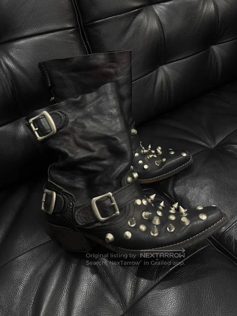 Junya Watanabe Junya Watanabe Studded Buckle Boots Size US 6 / IT 36 - 2 Thumbnail