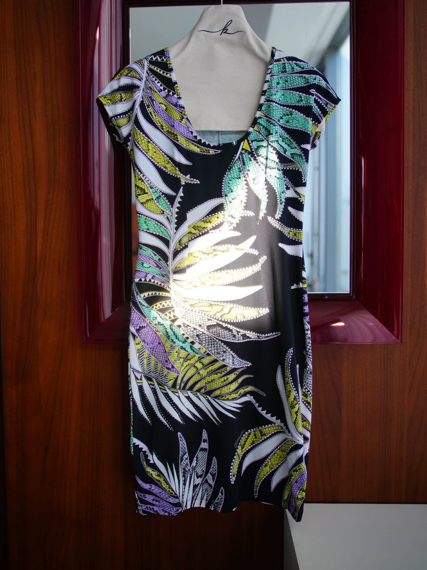 Just Cavalli Just Cavalli Vintage Printed Stretch Dress it42/M Mint Size M / US 6-8 / IT 42-44 - 4 Thumbnail