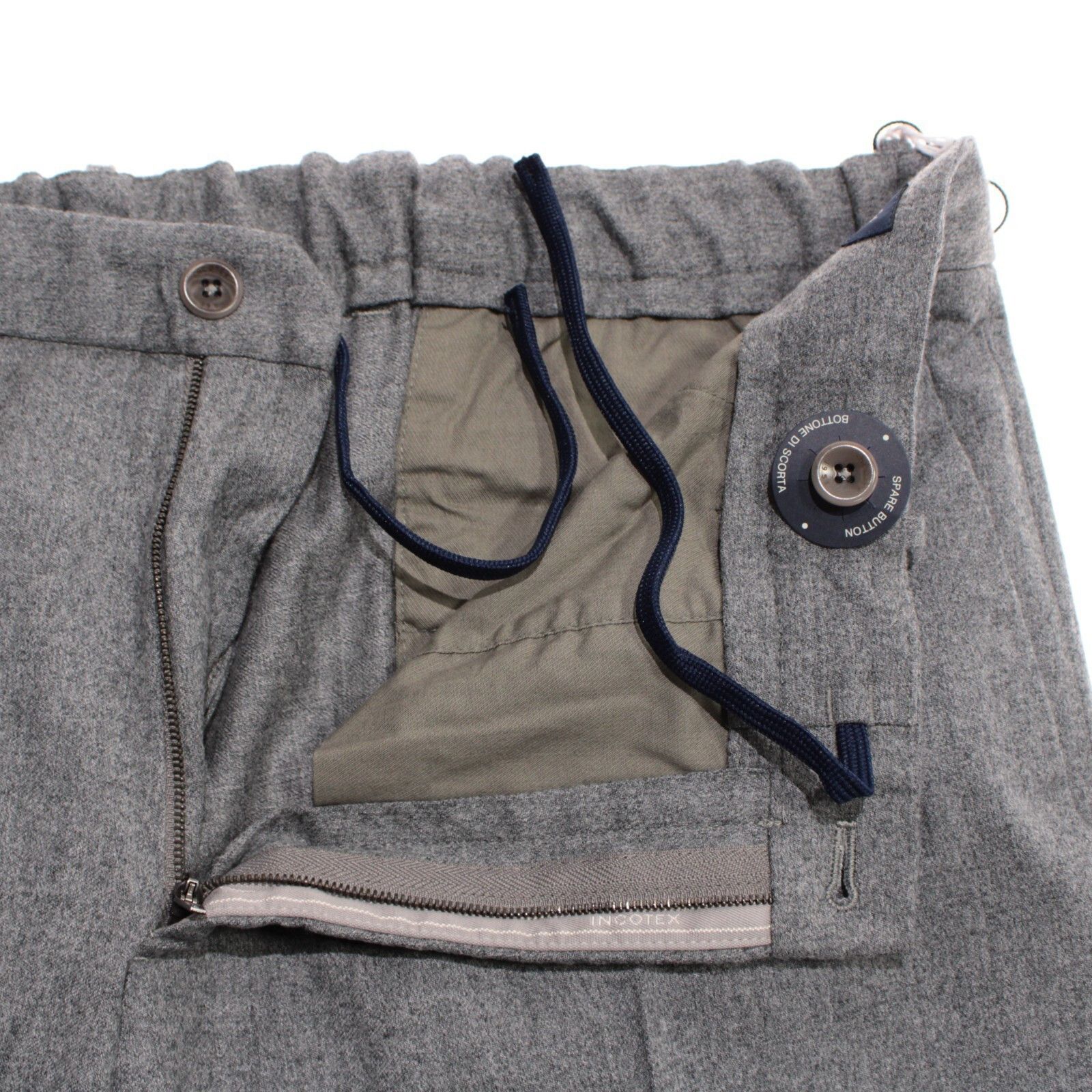 Incotex INCOTEX New with tags Dress Pants Size 38 US In Gray Size US 38 / EU 54 - 3 Thumbnail