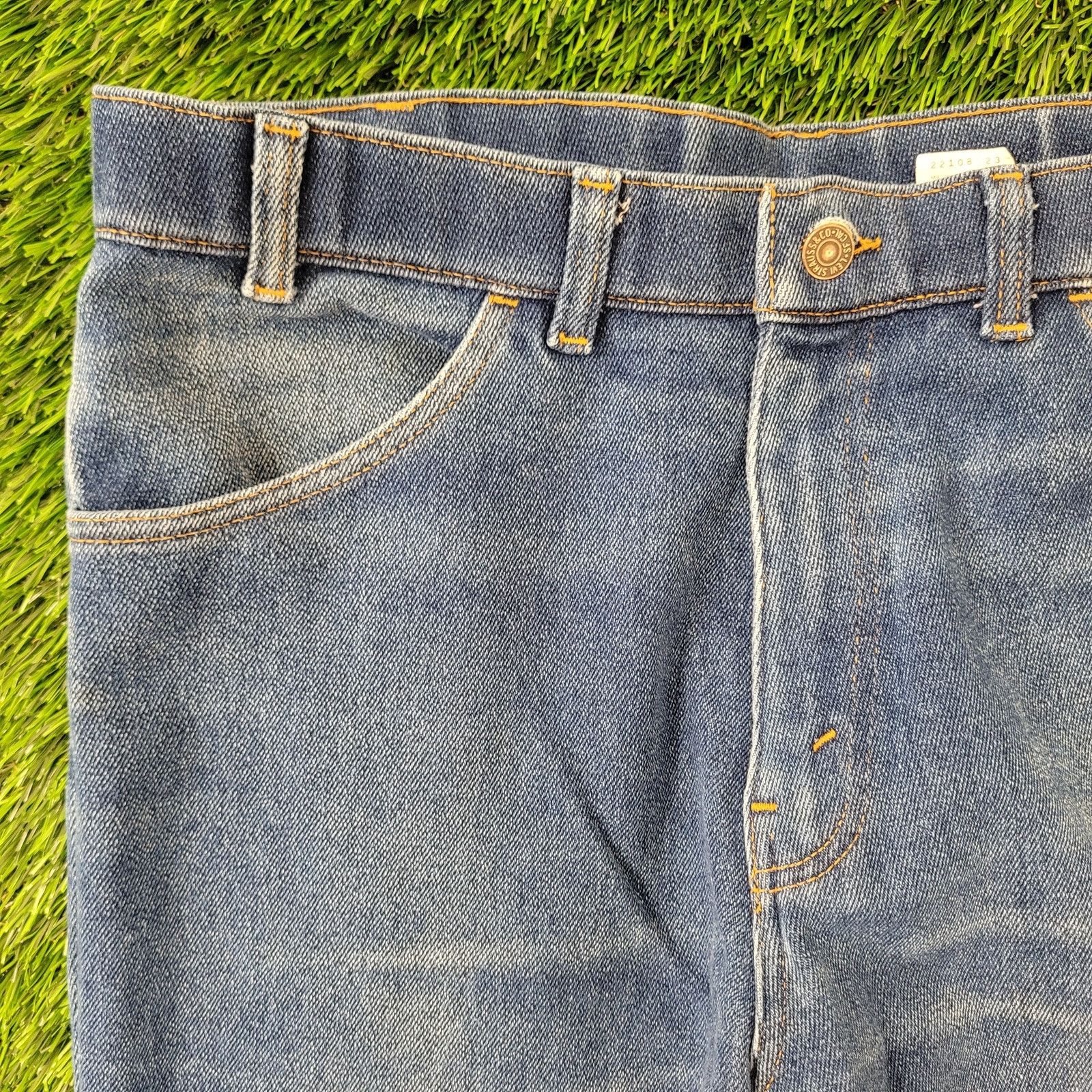 Levi's Vintage LEVIS 547 Ankle Jeans 34x25 Faded Whiskered Blue-Tab Size US 34 / EU 50 - 12 Thumbnail