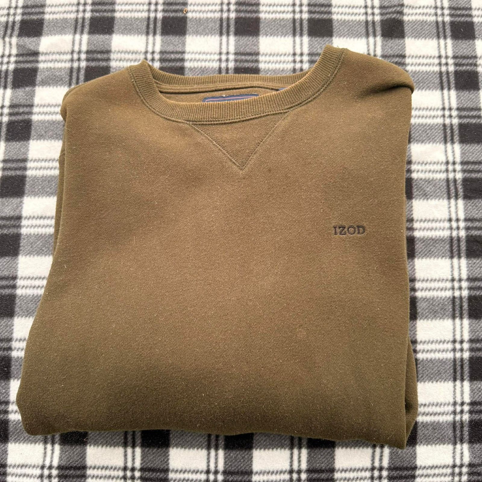 Izod ZOD PerformX Men's Crewneck Sweatshirt - Size Medium Size US M / EU 48-50 / 2 - 1 Thumbnail