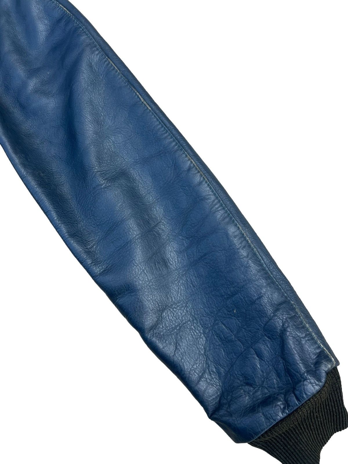 Vanson Leathers Vintage Vanson Leathers Distress Patina Leather Jacket Size US S / EU 44-46 / 1 - 8 Thumbnail