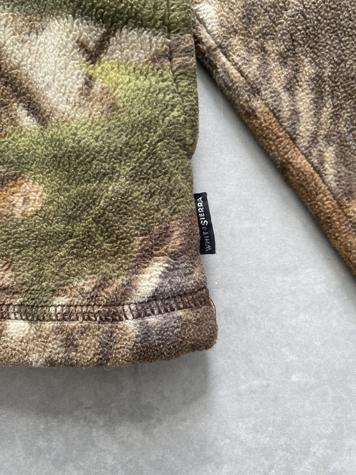 Vintage Vintage Realtree Military Camo Fleece Halfzip Hoodie Size US M / EU 48-50 / 2 - 4 Thumbnail