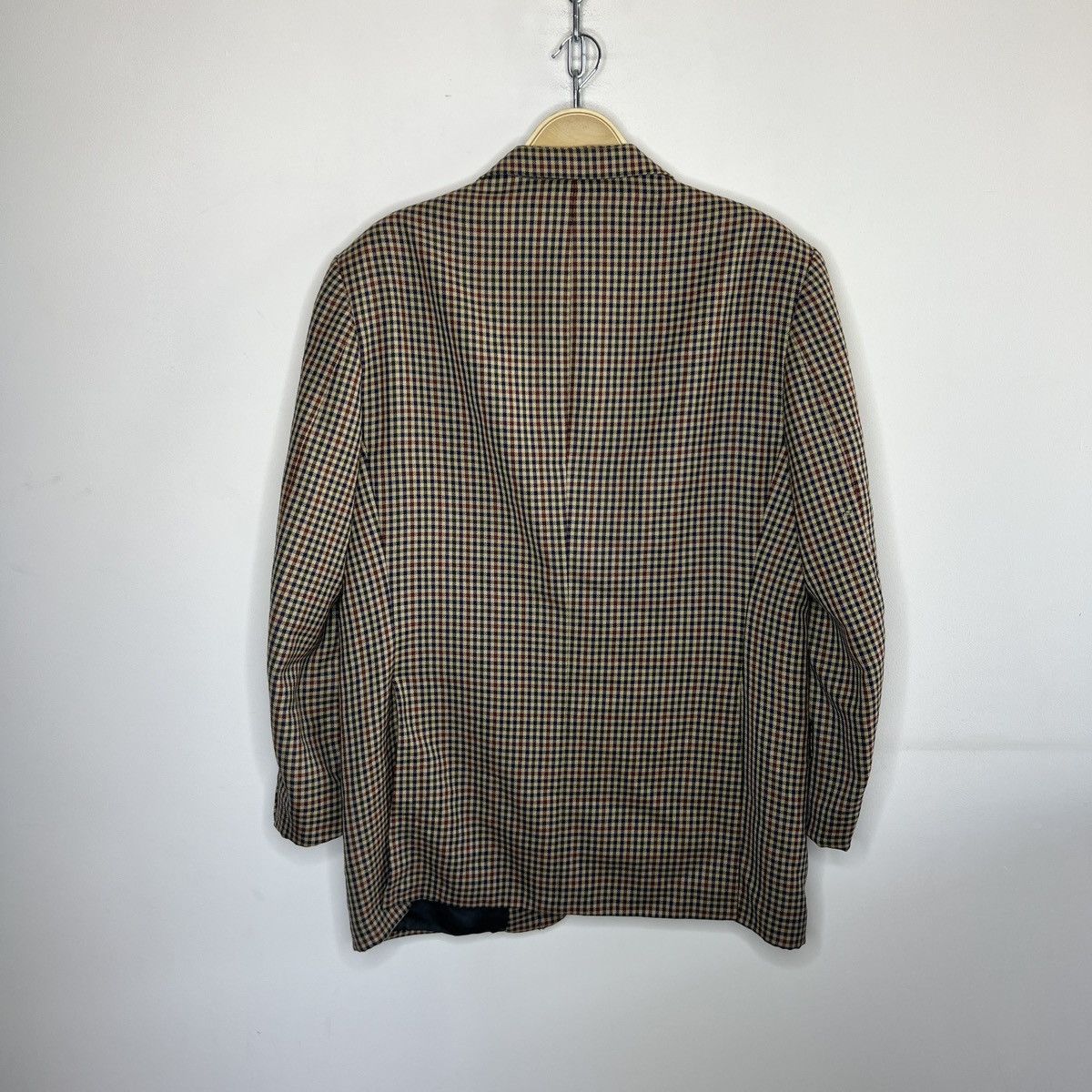 Burberry × Designer × Vintage Vintage Burberry Men’s Blazer Jacket Wool Luxury Classic Size 42R - 11 Thumbnail