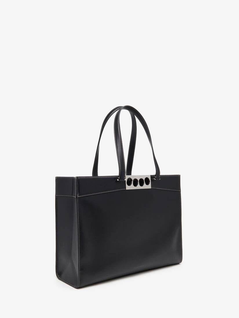 Alexander McQueen o1w1db10725 Size:OS/The Grip East West Tote Bag in Black Size ONE SIZE - 4 Thumbnail