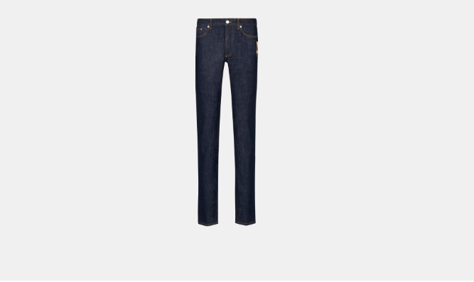 image of Dior O1Bcso1Str0324 Denim In Blue, Men's (Size 30)