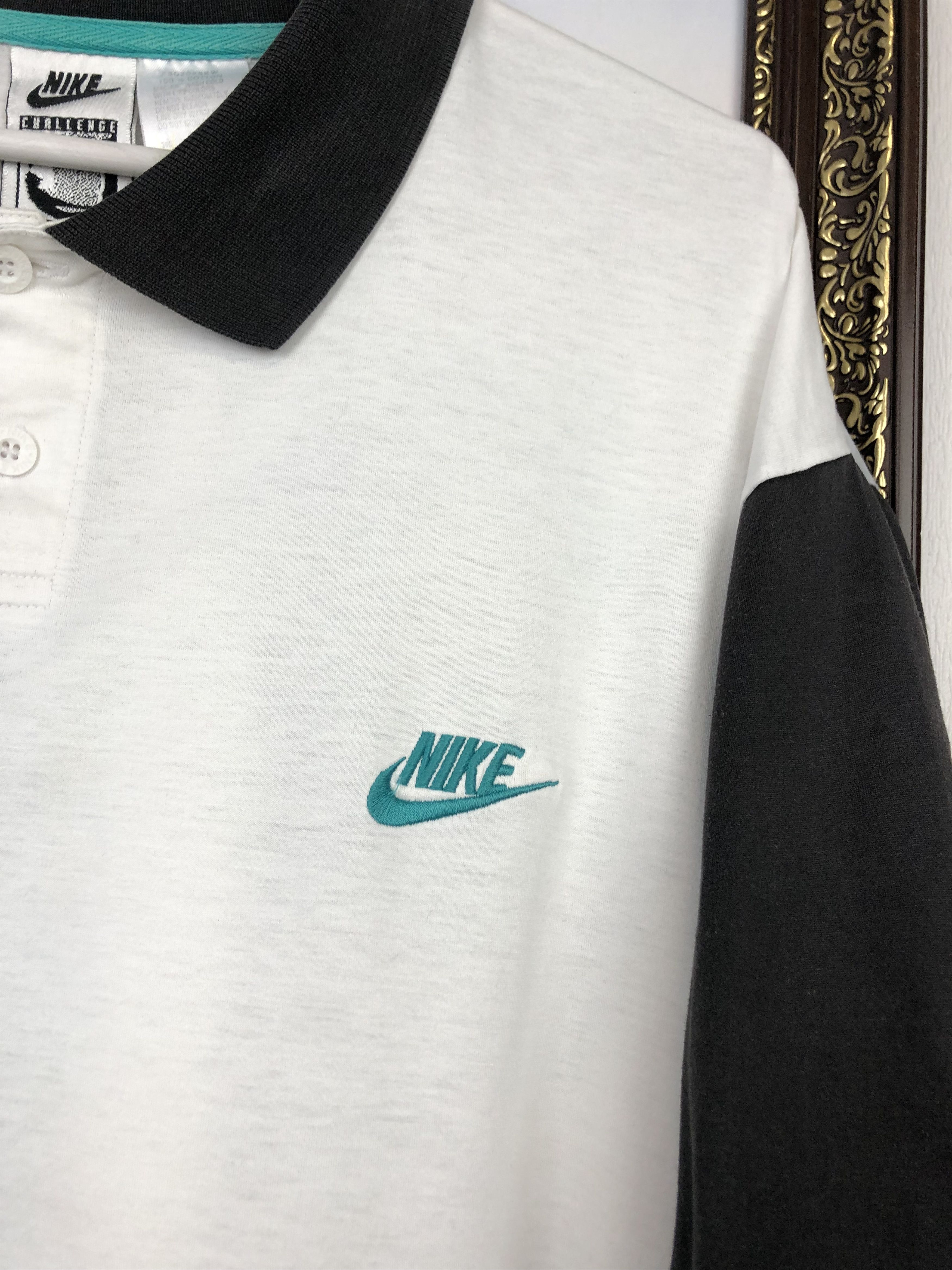 Nike Vintage Nike Challenge Court Andre Agassi Shirt Jersey Size US XL / EU 56 / 4 - 5 Thumbnail