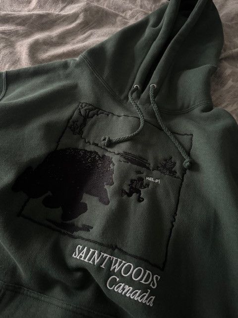 Saintwoods RARE SAINTWOODS BEAR HOODIE Size US M / EU 48-50 / 2 - 1 Thumbnail