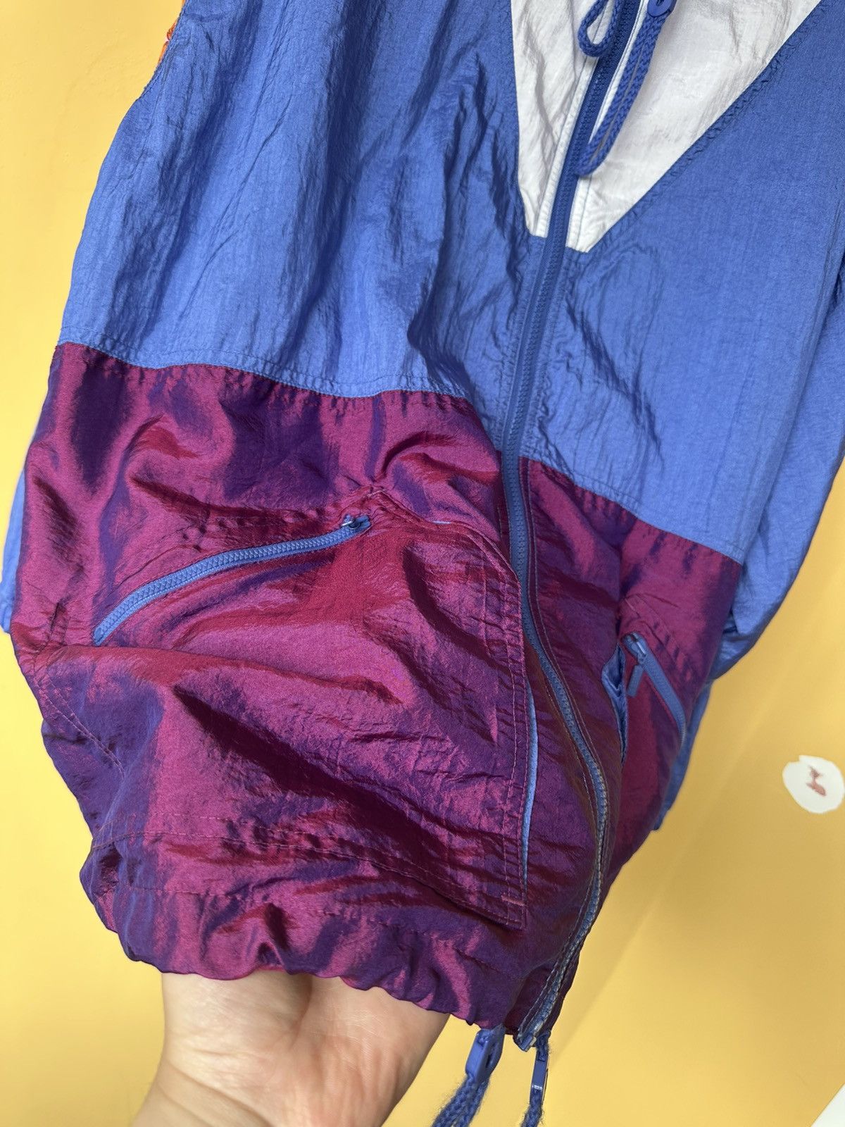 Adidas × Vintage Adidas Vintage Retro 90's 80's women Purple Nylon Track Suit Size L / US 10 / IT 46 - 6 Thumbnail