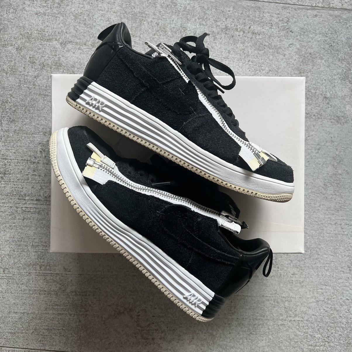 image of Acronym Black Lunar (Air) Force OG Colorway Shoes, Men's (Size 9)