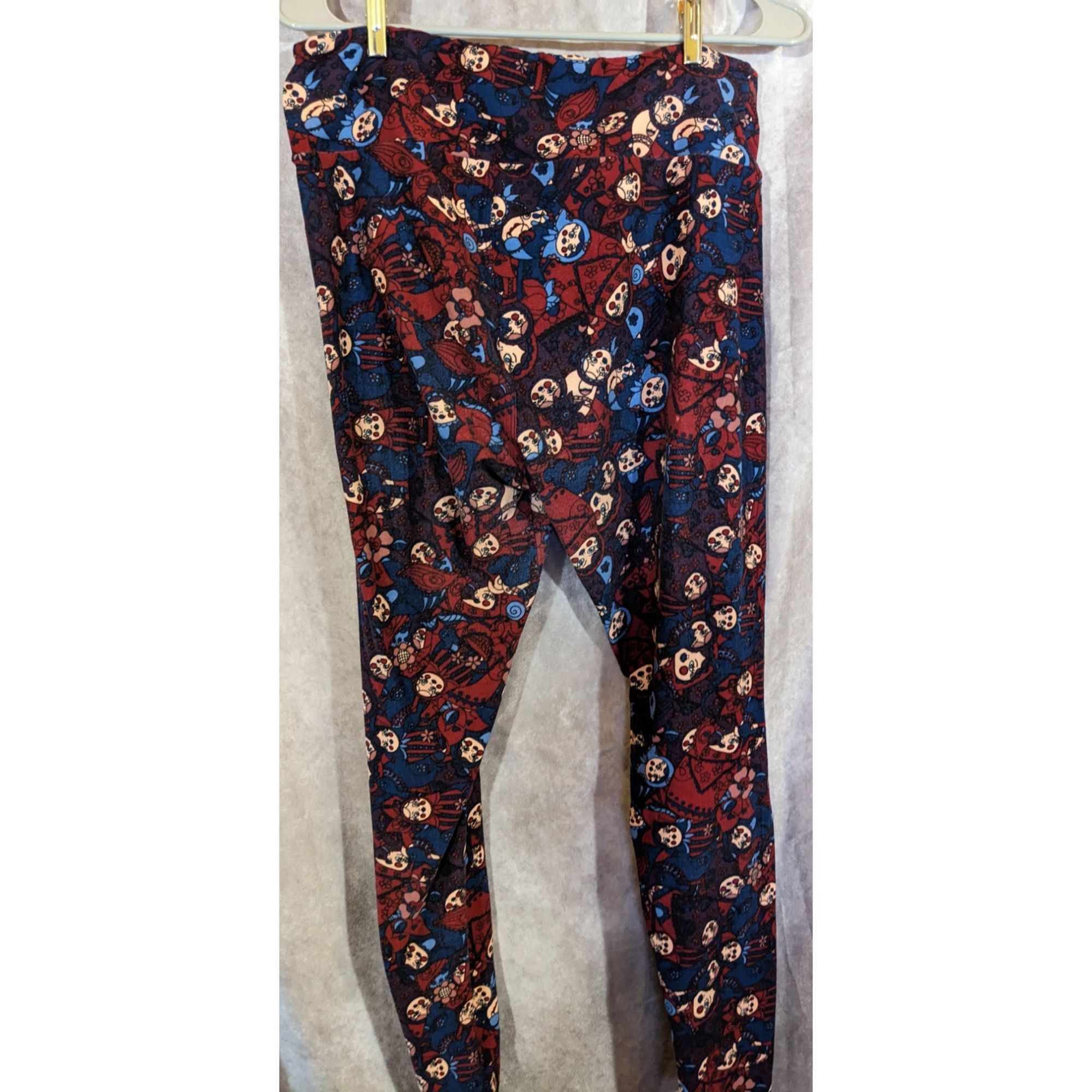 Other LuLaRoe Nesting Doll Print Leggings Tall & Curvy Size 34" / US 12 / IT 48 - 5 Thumbnail