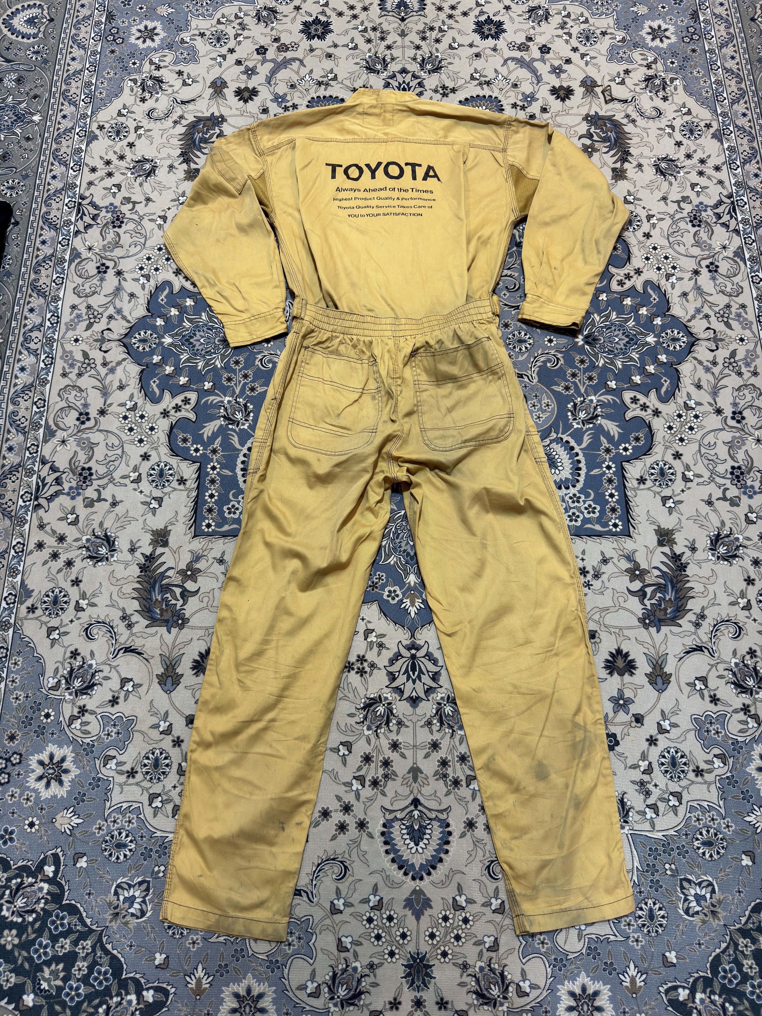 Sports Specialties Vintage Toyota TRD Script Mechanic Coverall Dirty Oil Size M Size US 29 - 1 Thumbnail