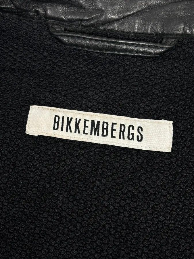 Dirk Bikkembergs AW2010 Bikkembergs Hybrid Black Leather Jacket Size US L / EU 52-54 / 3 - 11 Thumbnail