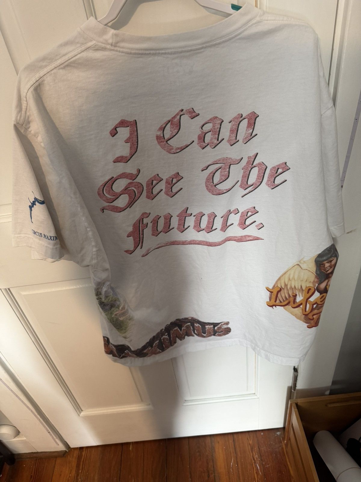 Travis Scott Travis Scott Circus Maximus tour shirt I can see the future Size US XXL / EU 58 / 5 - 2 Thumbnail