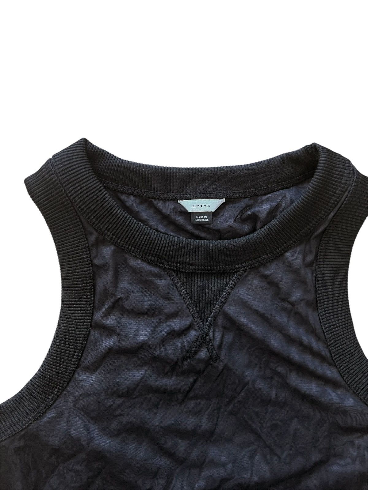 Eytys Eytys Lyra Optic Black Top Size M / US 6-8 / IT 42-44 - 4 Thumbnail