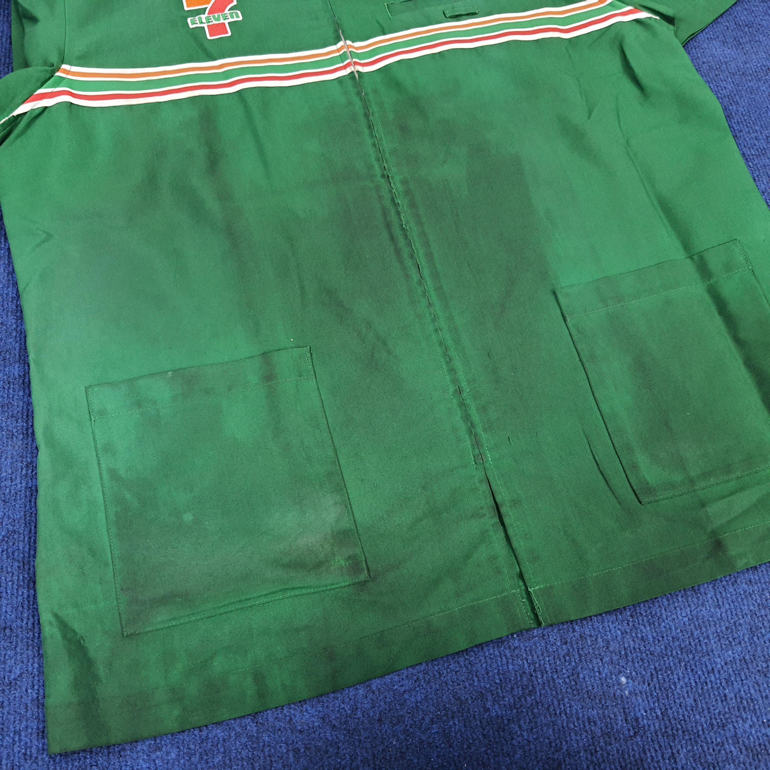 Japanese Brand × Vintage Vintage 7 Eleven Japanese Uniform Staff Shirt Size US L / EU 52-54 / 3 - 10 Thumbnail