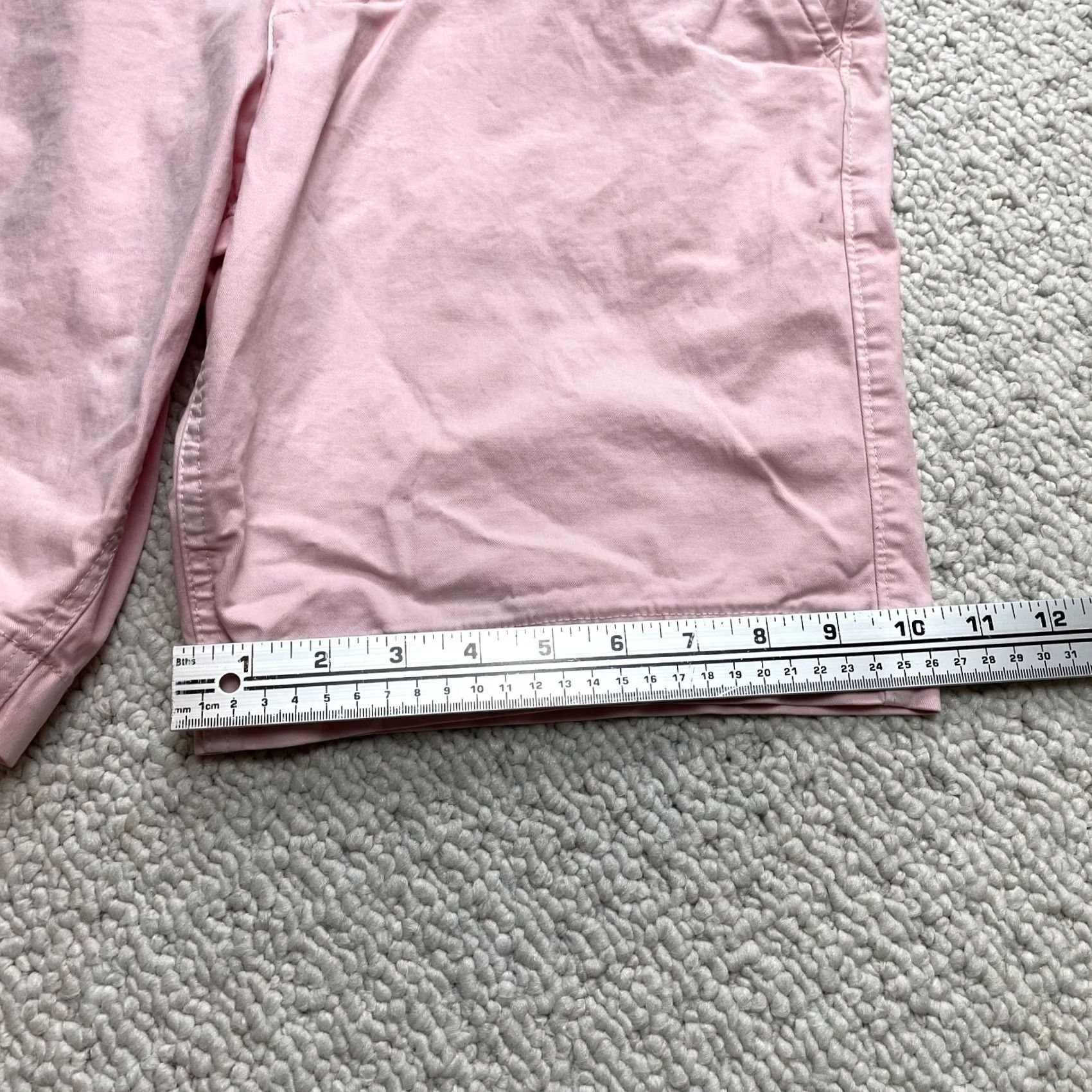 American Eagle Outfitters American Eagle Next Level Flex Shorts Mens 32 Pink Chino Bermuda Classic Fit Size US 32 / EU 48 - 2 Thumbnail