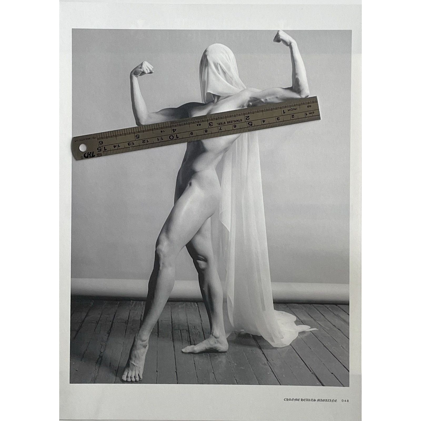Chrome Hearts × Japanese Brand × Vintage Chrome Hearts Nude photo Poster framed 9x11 Size ONE SIZE - 2 Thumbnail