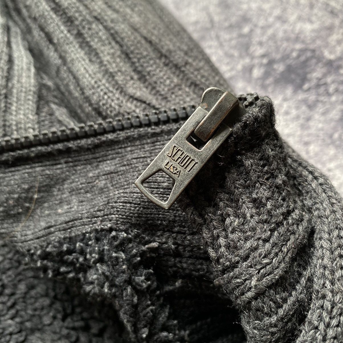 Schott SCHOTT NYC Military Vintage Wool Hoodies Size US L / EU 52-54 / 3 - 5 Thumbnail