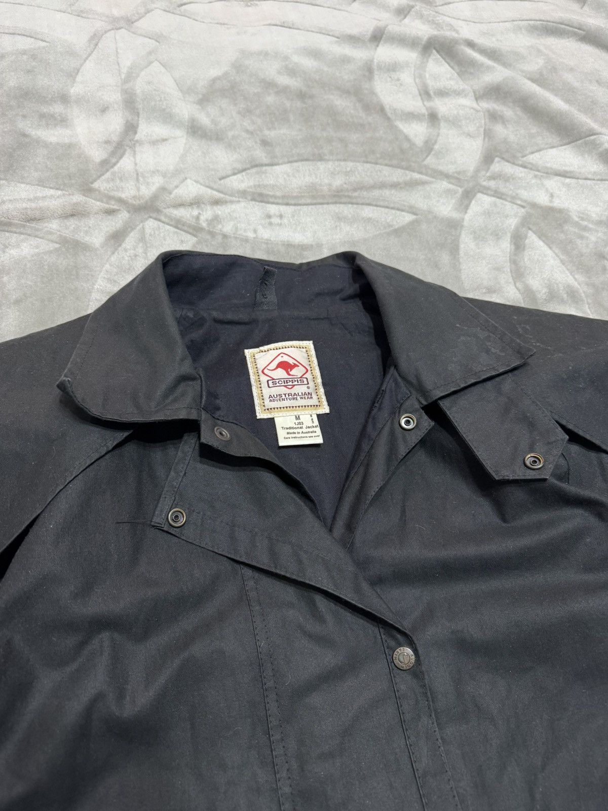 Other Scippis 1J03 Traditional Jacket Coat Australian Waxed HorseM Size US M / EU 48-50 / 2 - 6 Thumbnail