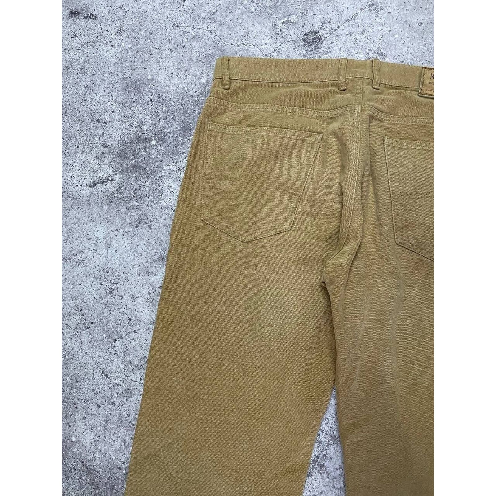 Marlboro Classics × Vintage Vintage Marlboro Classics Brown Cotton Pants Casual Workwear Size US 34 / EU 50 - 6 Thumbnail