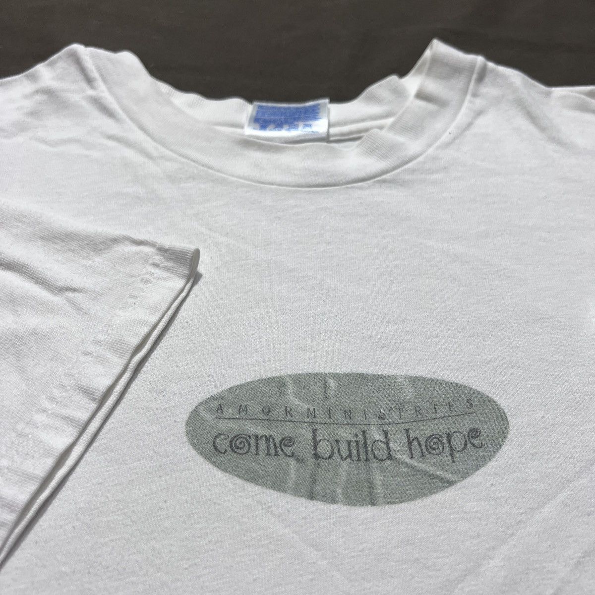 Vintage Vintage 90s Amor Ministries God Jesus Bible Holy Tee XL Size US XL / EU 56 / 4 - 8 Thumbnail