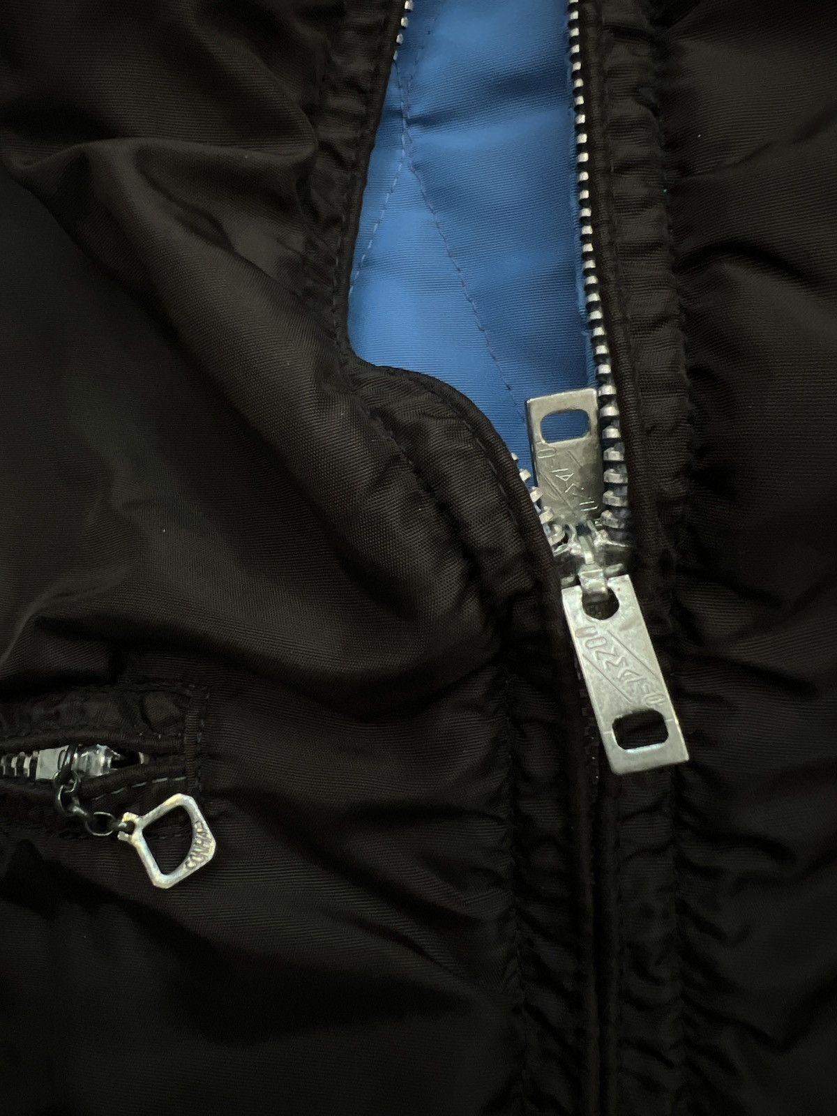 Vintage 1980s Reversible Quilted Ski Jacket Hoodie Liner Size US M / EU 48-50 / 2 - 10 Thumbnail