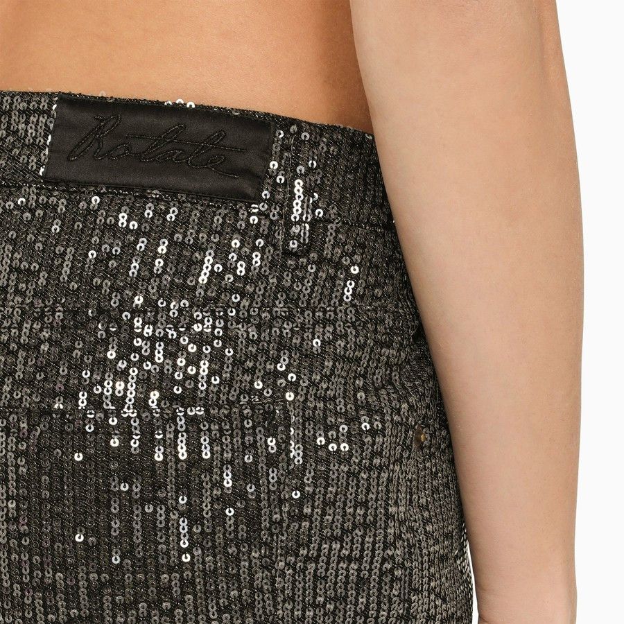 ROTATE o1d2blof0924 Mini Skirt in Black Size 27" / US 4 / IT 40 - 5 Thumbnail