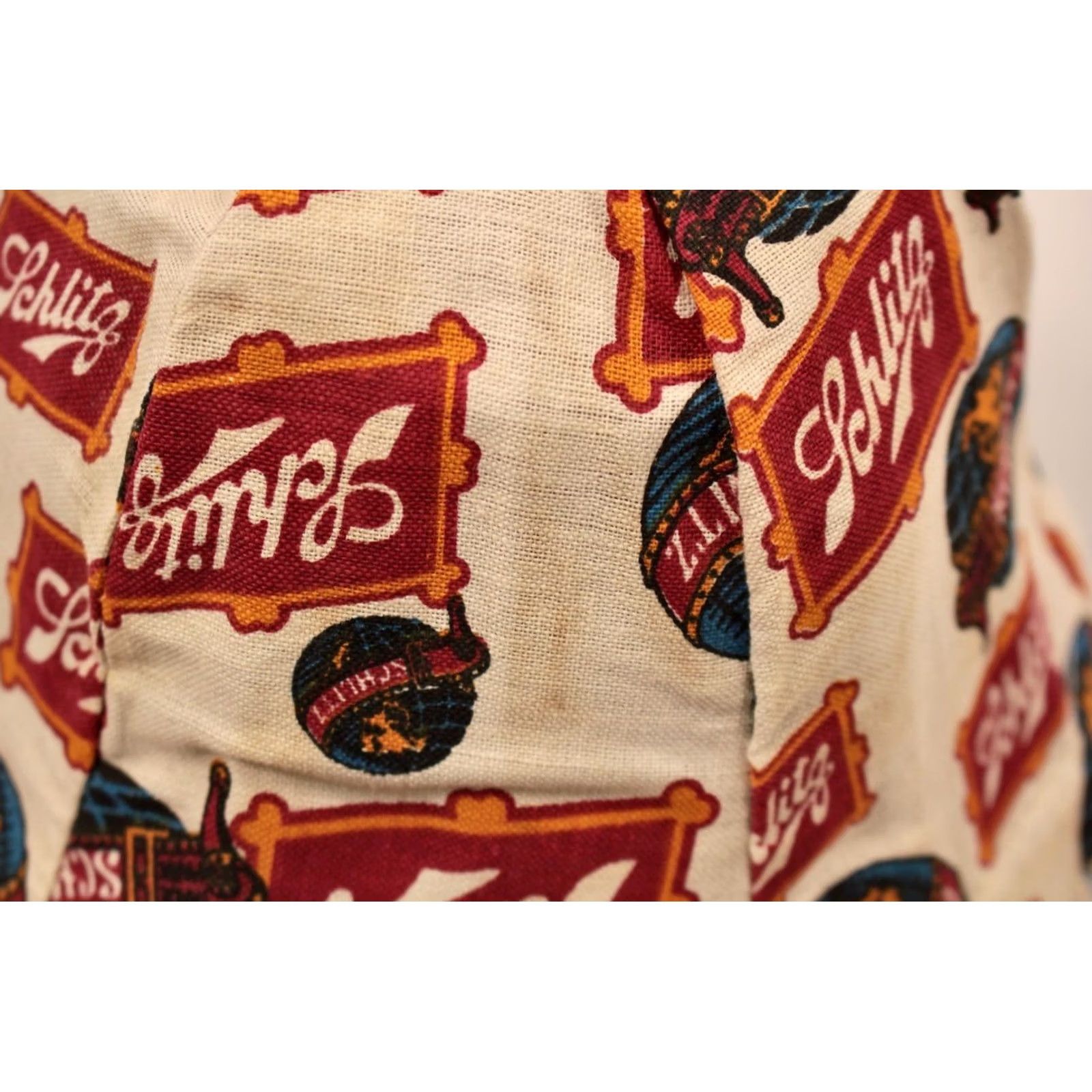 Vintage VINTAGE Schlitz Advertisement Bucket Hat 60s Beer 1960s Men's Hat Size ONE SIZE - 6 Thumbnail