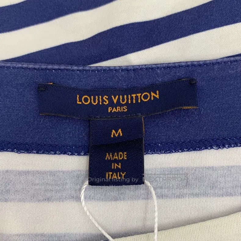 Louis Vuitton Louis Vuitton Color-block striped logo printed cotton crew Size US M / EU 48-50 / 2 - 6 Thumbnail