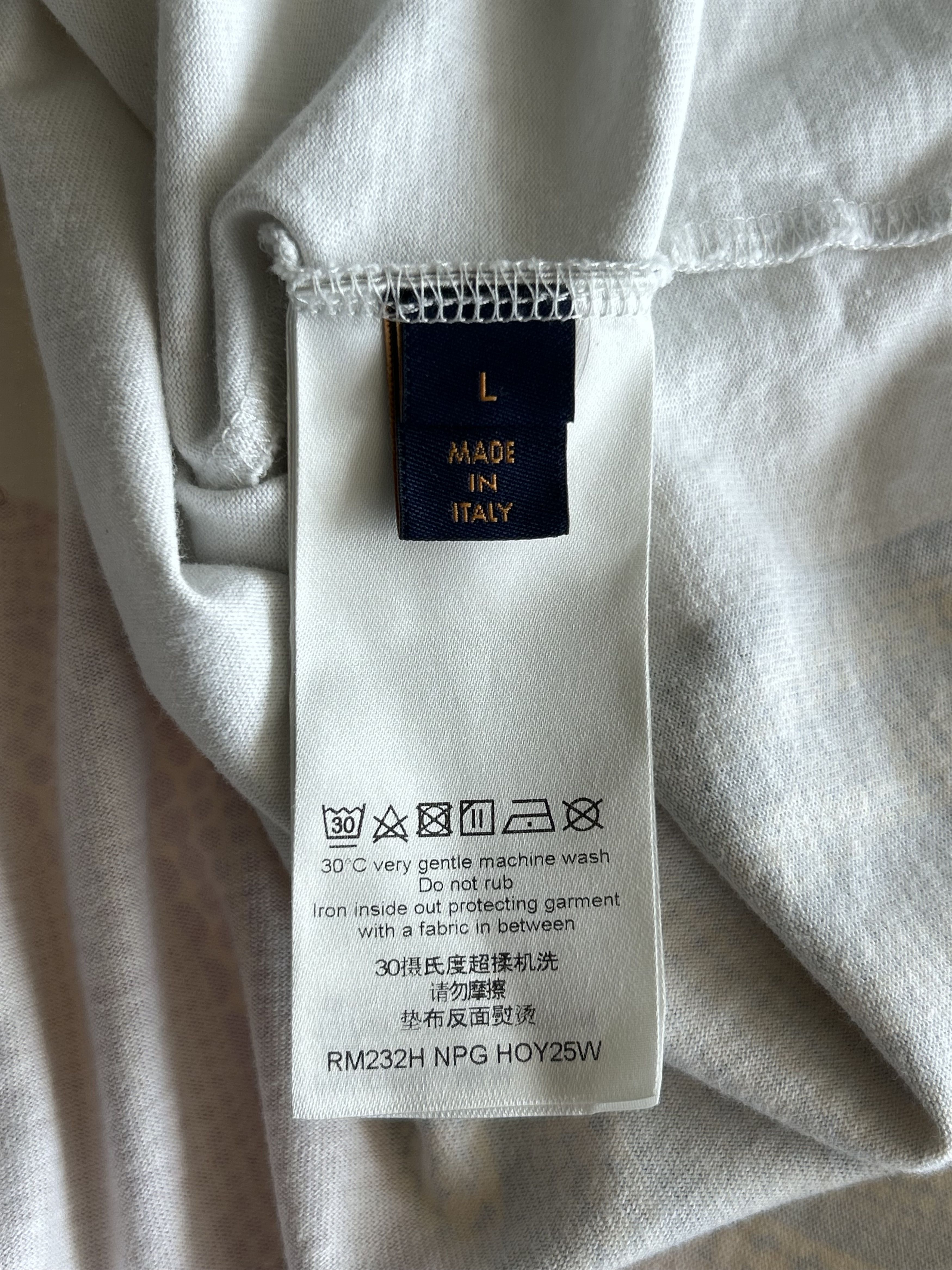 Louis Vuitton Louis Vuitton White & Multicolor Pumpkin T-Shirt Size US L / EU 52-54 / 3 - 4 Thumbnail