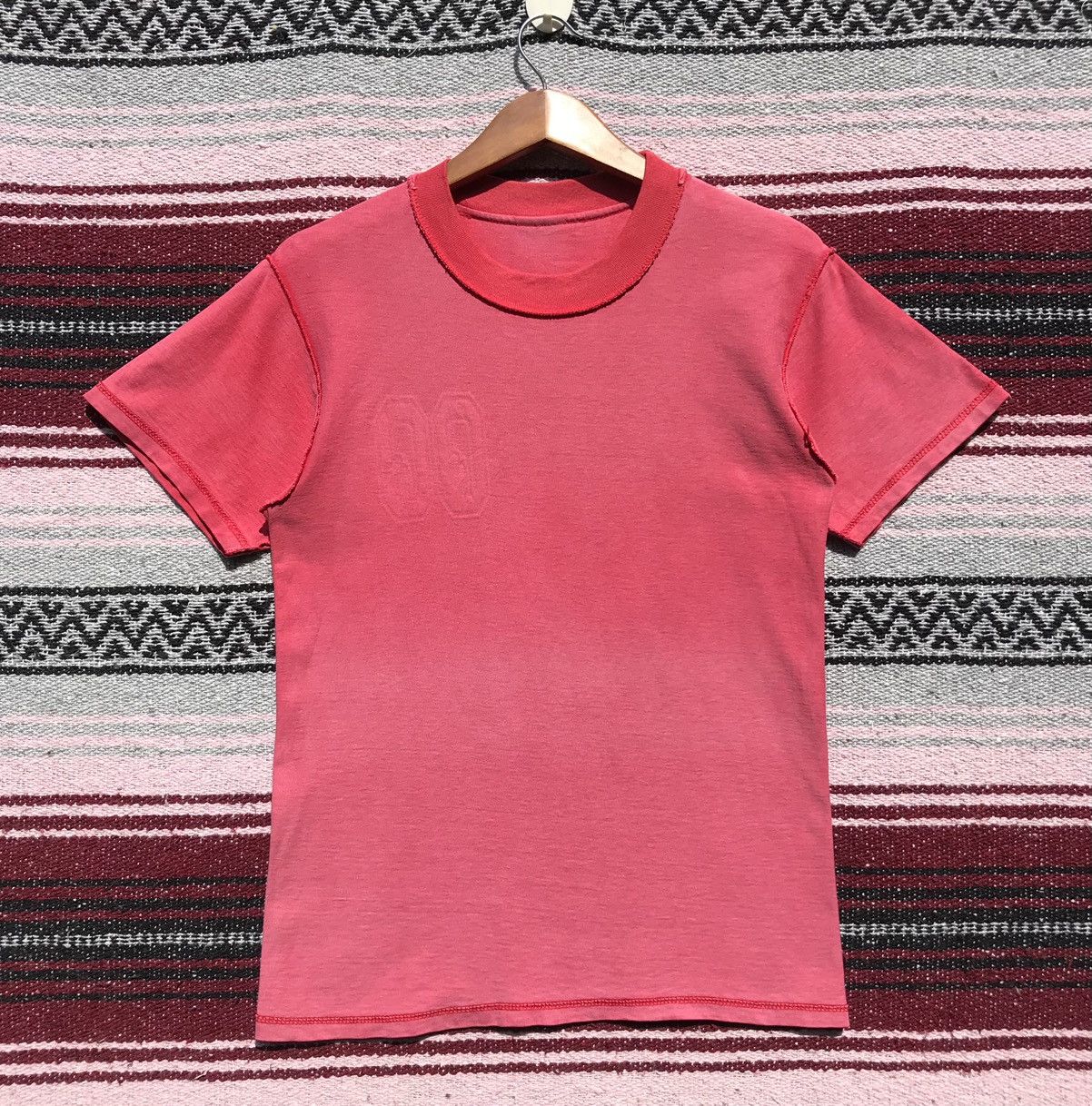 Japanese Brand Vintage 90s Moon Eyes Tee Moon Eyes Equipment Co. SunFaded Size US S / EU 44-46 / 1 - 3 Thumbnail