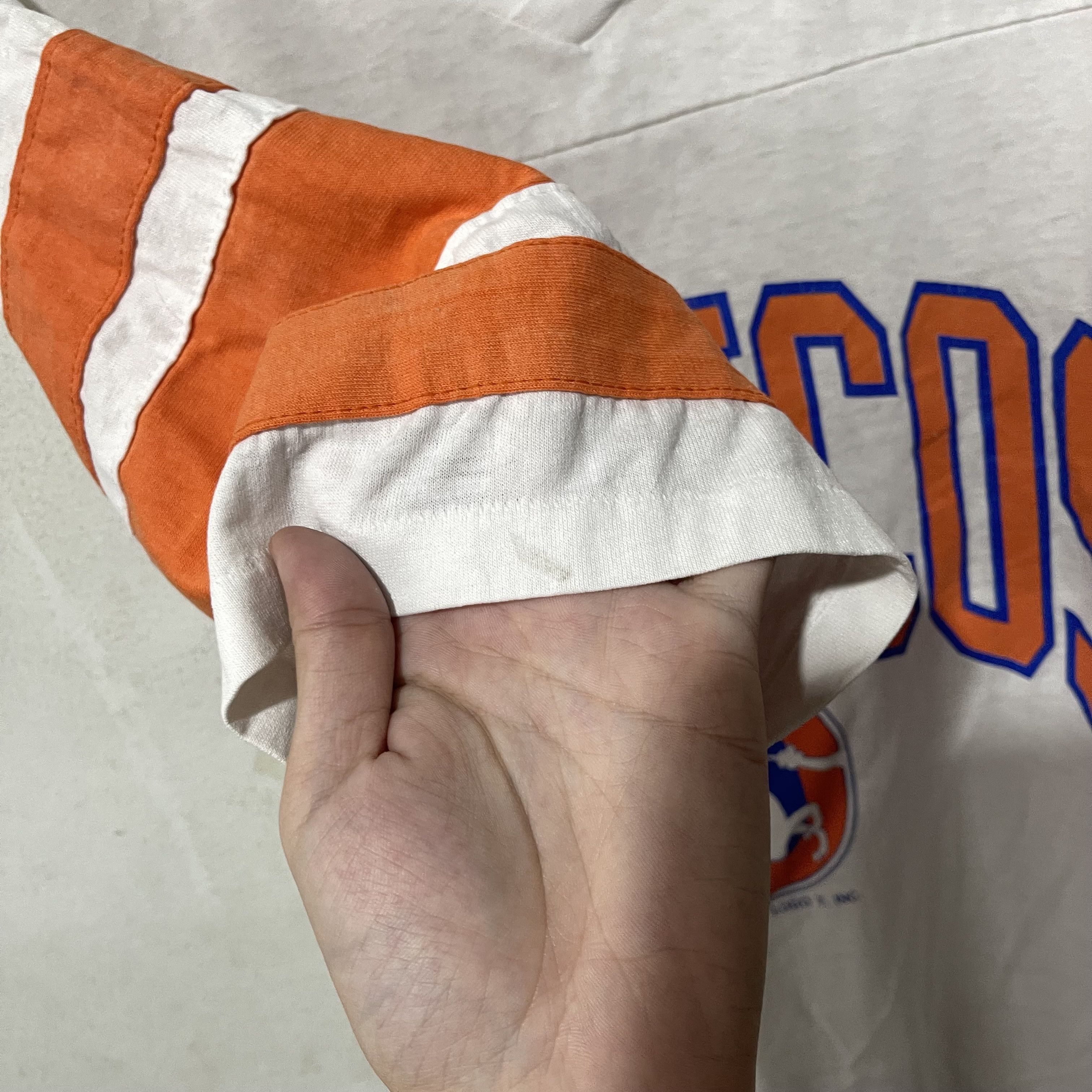 Champion × NFL × Vintage Vintage 90s Denver Broncos Jersey Shirt Size US L / EU 52-54 / 3 - 6 Thumbnail
