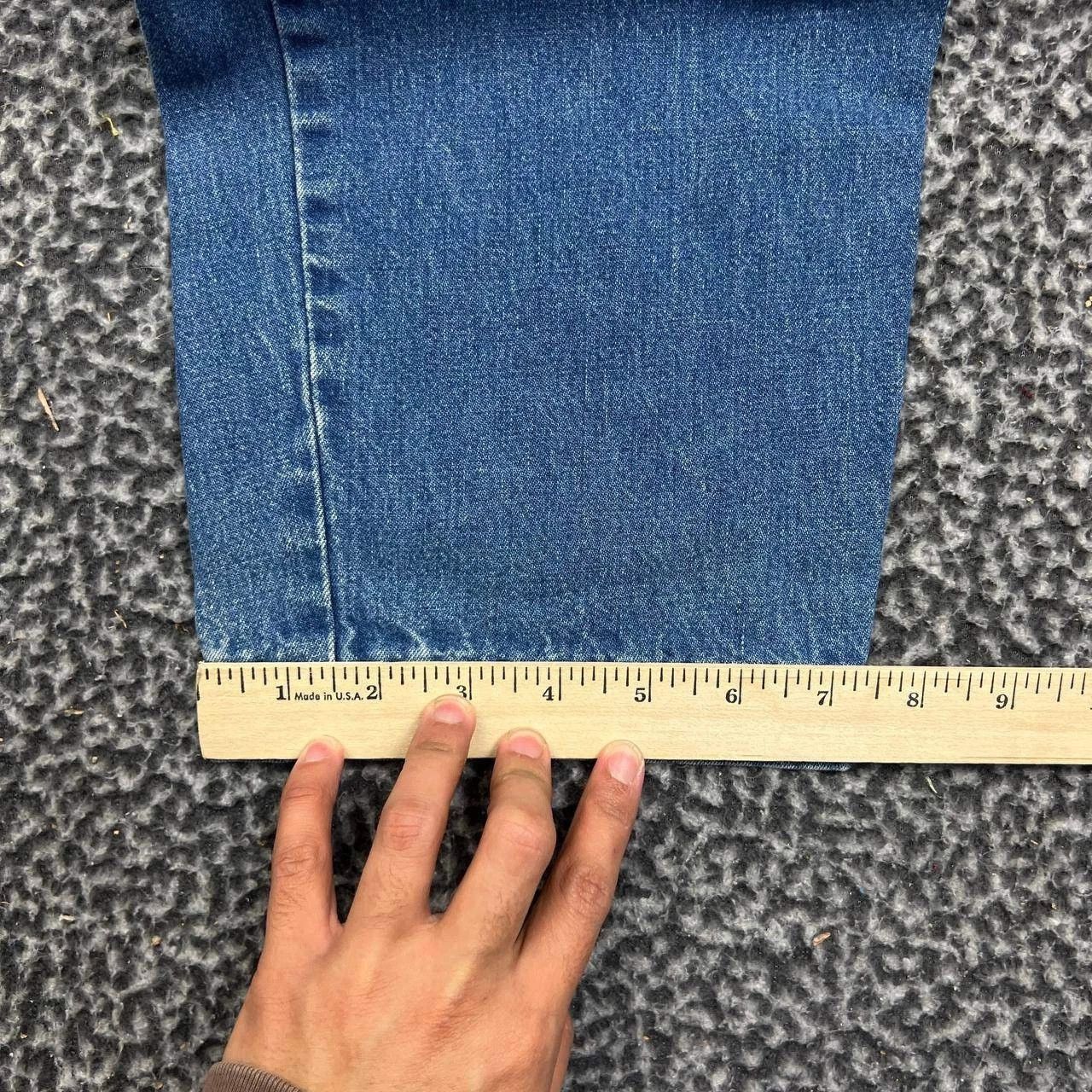 Calvin Klein Vintage Calvin Klein Jeans 12 Denim Straight Cotton 28x32 Size 28" / US 6 / IT 42 - 3 Thumbnail