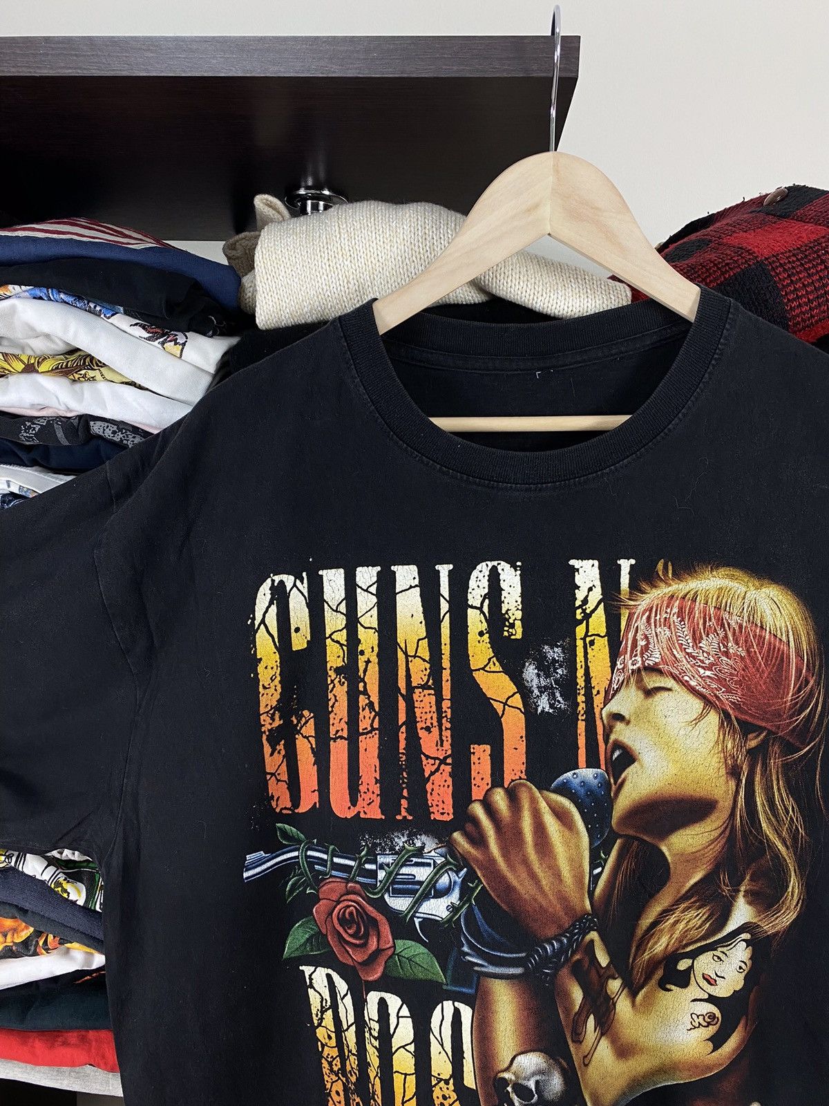 Band Tees × Guns N' Roses × Vintage Rare Vintage Guns N Roses Appetite For Destruction Tee Size US XL / EU 56 / 4 - 4 Thumbnail