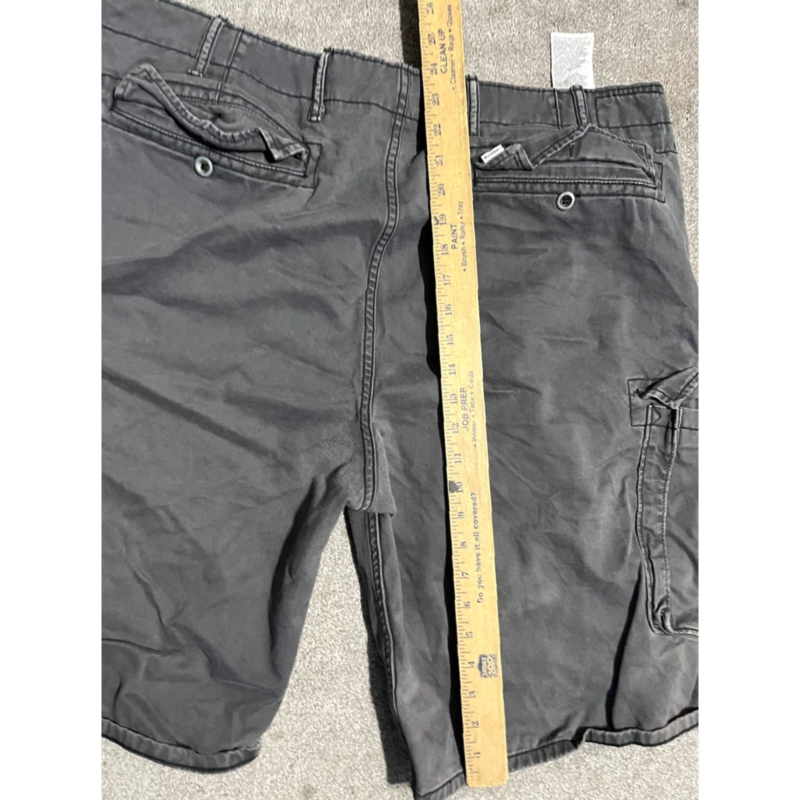 Levi's Levi's Men's Gray Cargo Shorts 42 Regular Cotton Zipper Pockets Flat Front Size US 42 / EU 58 - 4 Thumbnail