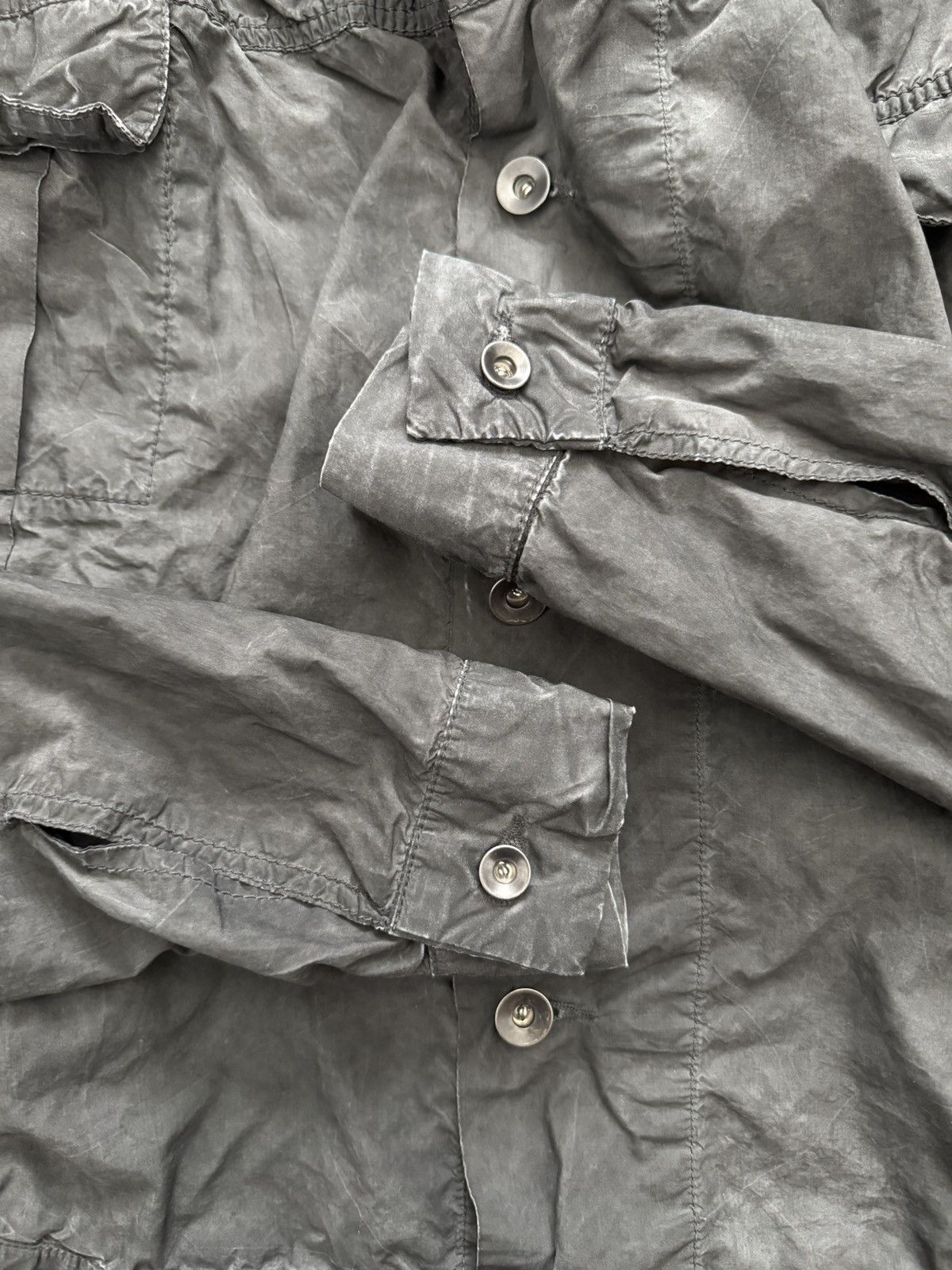 Rick Owens Drkshdw SS09 Rick Owens DRKSHDW "Strutter" High Neck Cropped Jacket Size US S / EU 44-46 / 1 - 8 Thumbnail