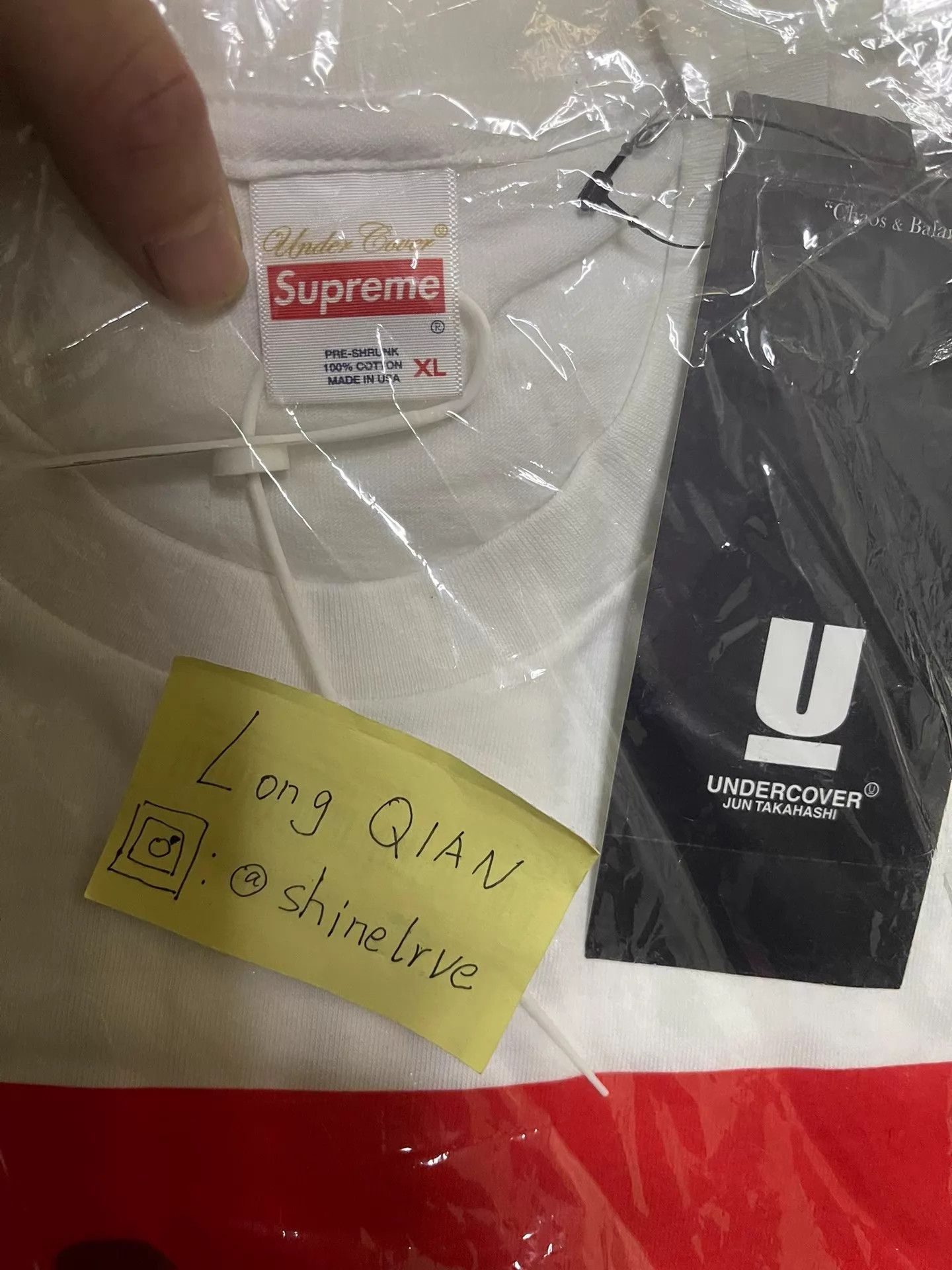 Supreme Supreme x Undercover Seven Samurai White XL SS Tee NWT Size US XL / EU 56 / 4 - 4 Thumbnail