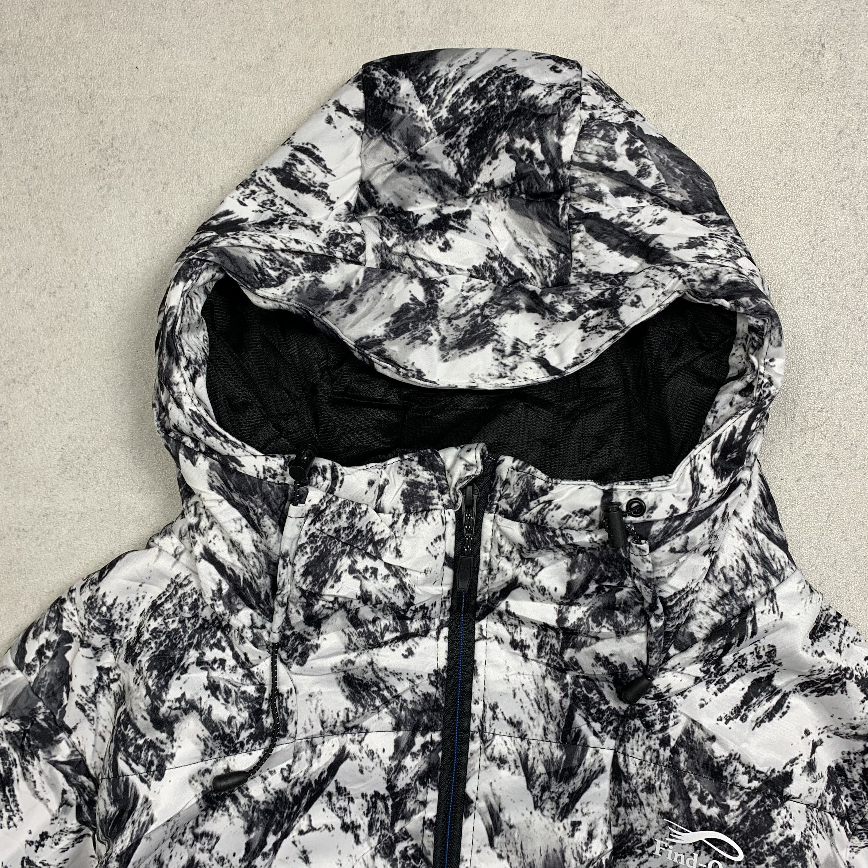 Japanese Brand Field Core Paint Splatter 3D Pattern Puffer Jacket Size US L / EU 52-54 / 3 - 3 Thumbnail