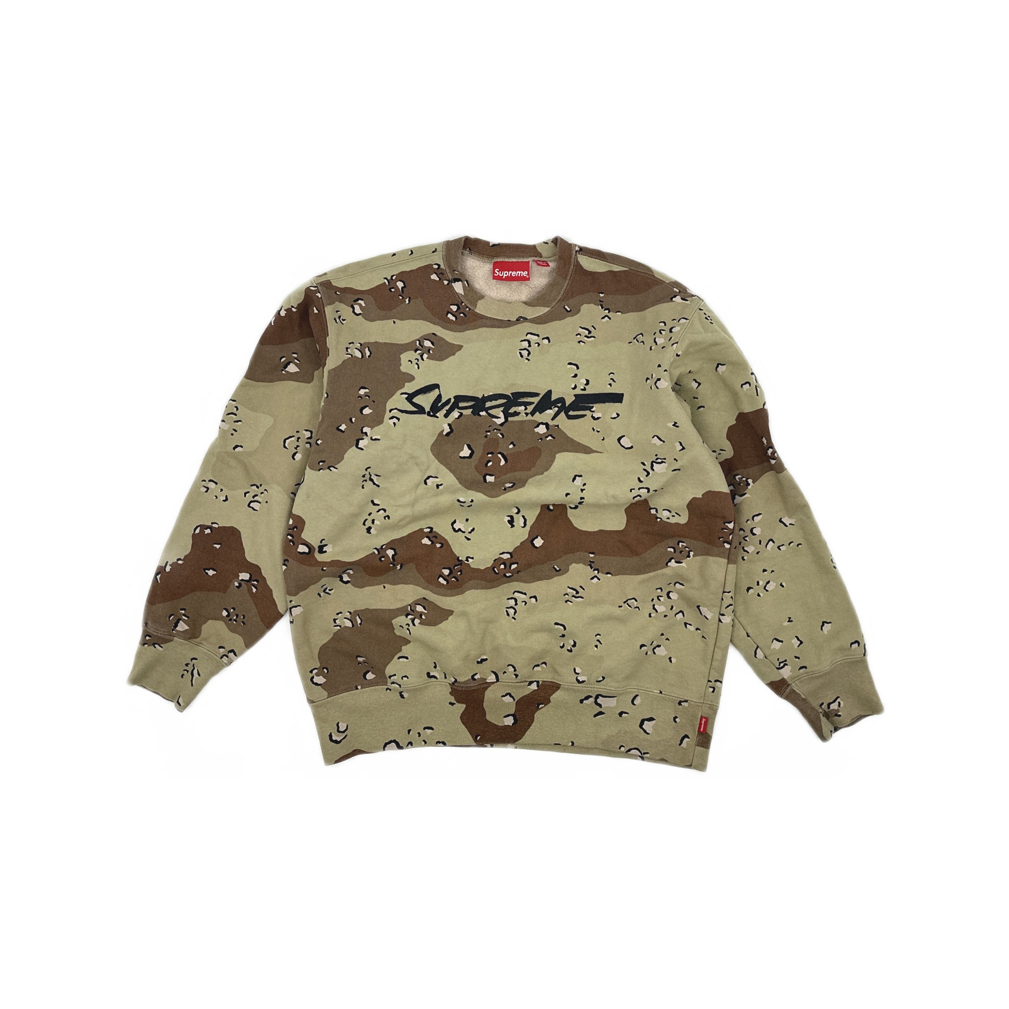 Supreme Supreme Futura Logo Camo Crewneck Size M Size US M / EU 48-50 / 2 - 1 Thumbnail