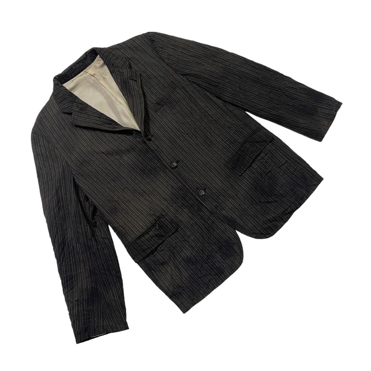 CDG by Comme des Garcons COMME des GARCONS HOMME "AD2004 Garment Washed Wool Jacket Size US M / EU 48-50 / 2 - 2 Thumbnail