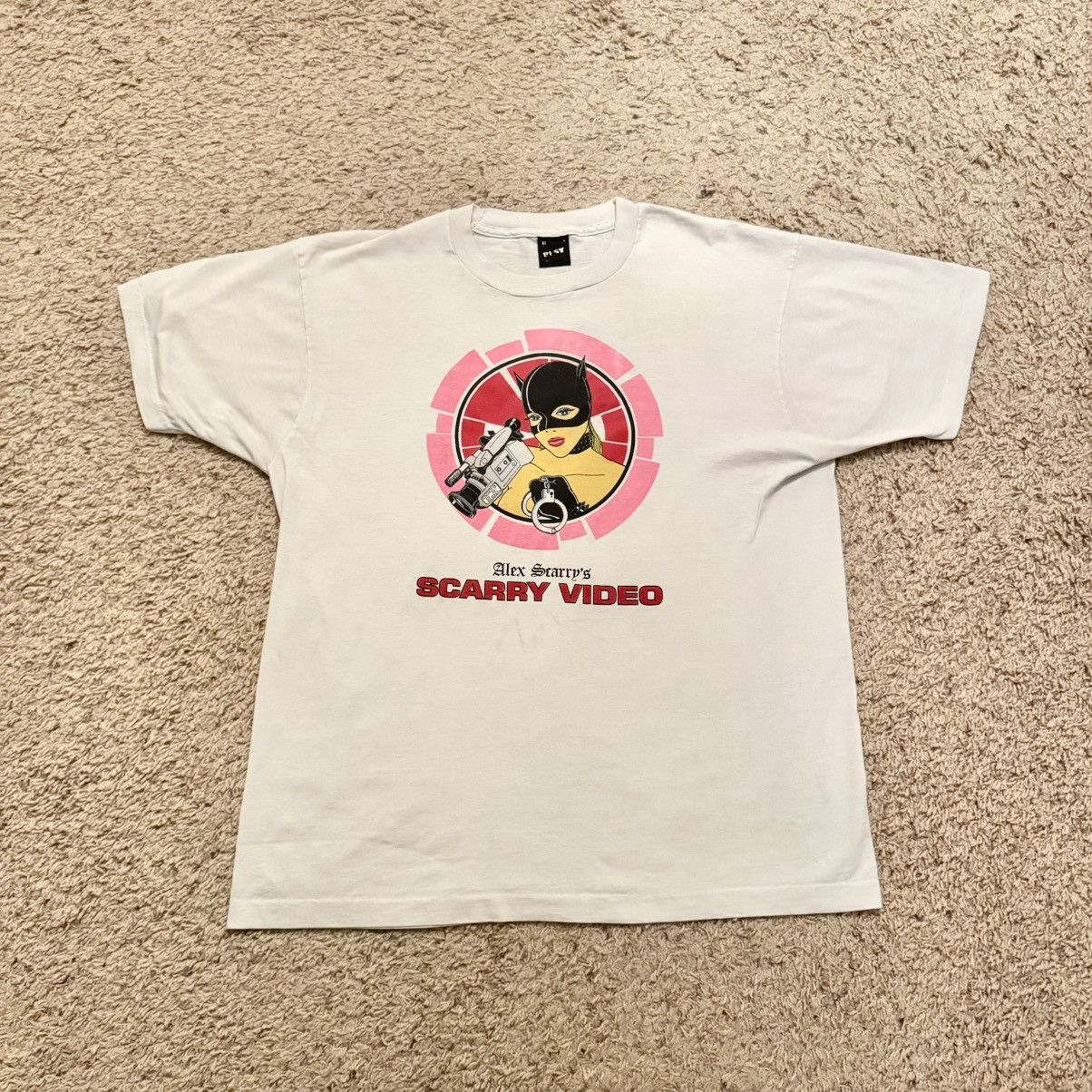 Vintage Vintage 80s Scarry Video BDSM Graphic Tee XL Size US XL / EU 56 / 4 - 2 Thumbnail