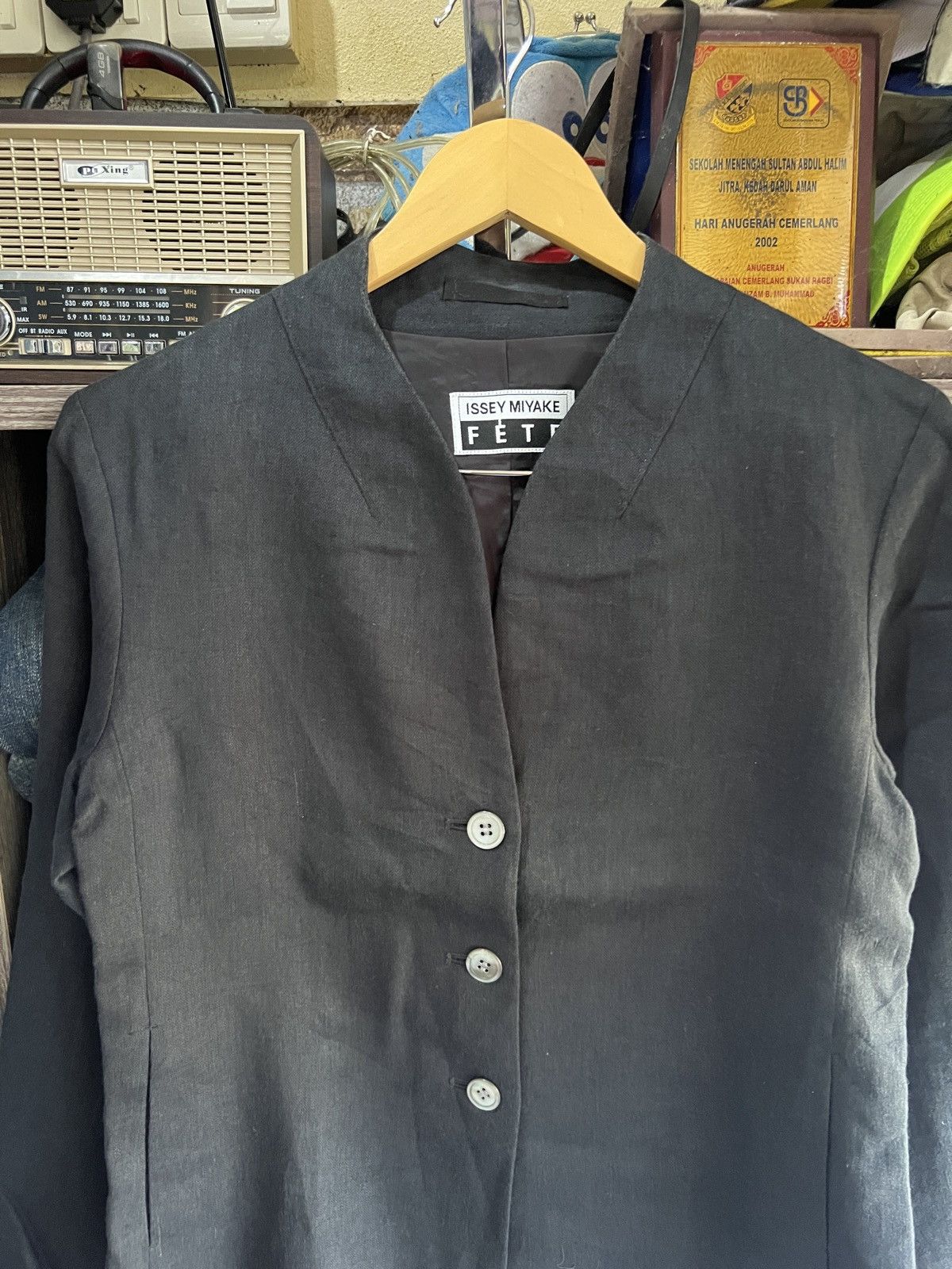 Issey Miyake 🔥Rare Issey Miyake Fete Button Jacket Size S / US 4 / IT 40 - 4 Thumbnail