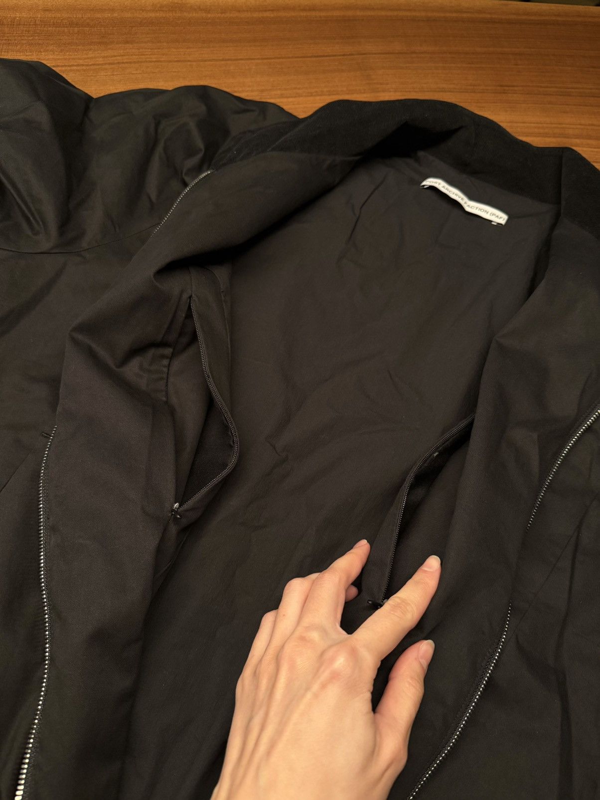 POST ARCHIVE FACTION (PAF) Post Archive Faction (paf) black bomber jacket Size US XL / EU 56 / 4 - 10 Thumbnail