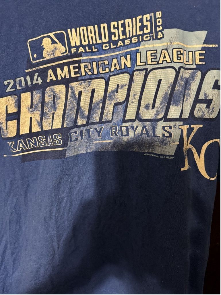 The Unbranded Brand Kansas City Royals 2014 AL Champions t-shirt Men Sz XL Blue Size US XL / EU 56 / 4 - 4 Thumbnail