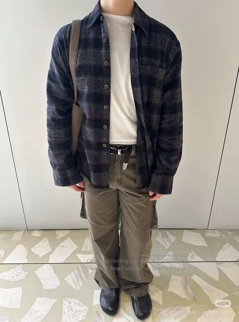 Our Legacy Our Legacy Loose checkered shirt Size US M / EU 48-50 / 2 - 3 Thumbnail