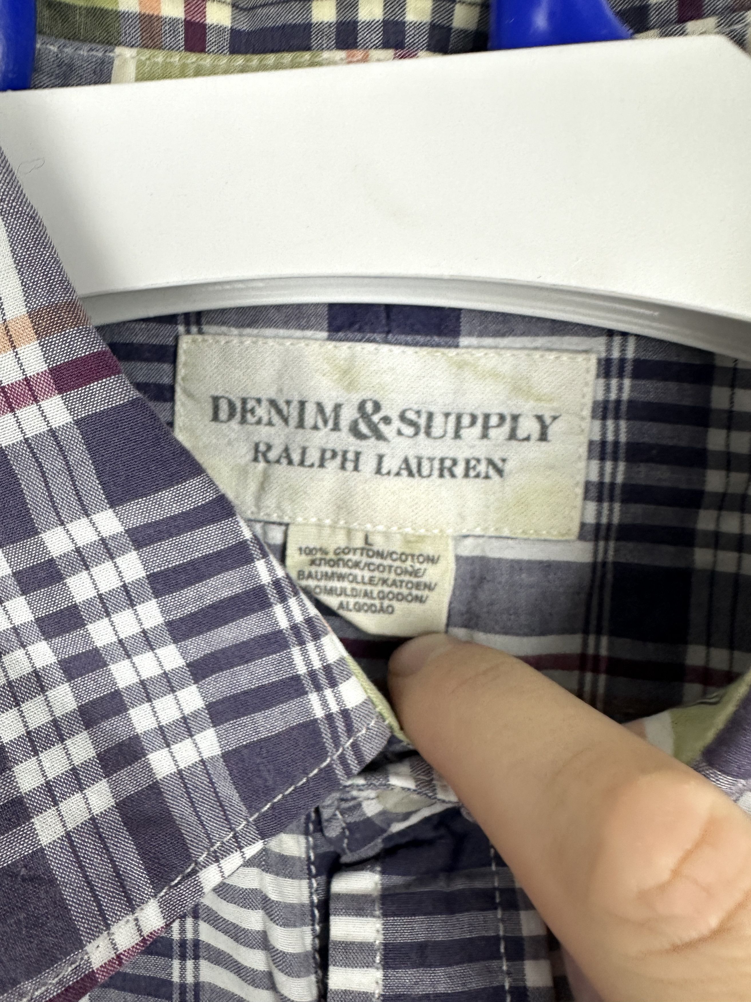 Denim & Supply Ralph Lauren Denim & Supply Ralph Lauren checked shirt western Size US L / EU 52-54 / 3 - 5 Thumbnail