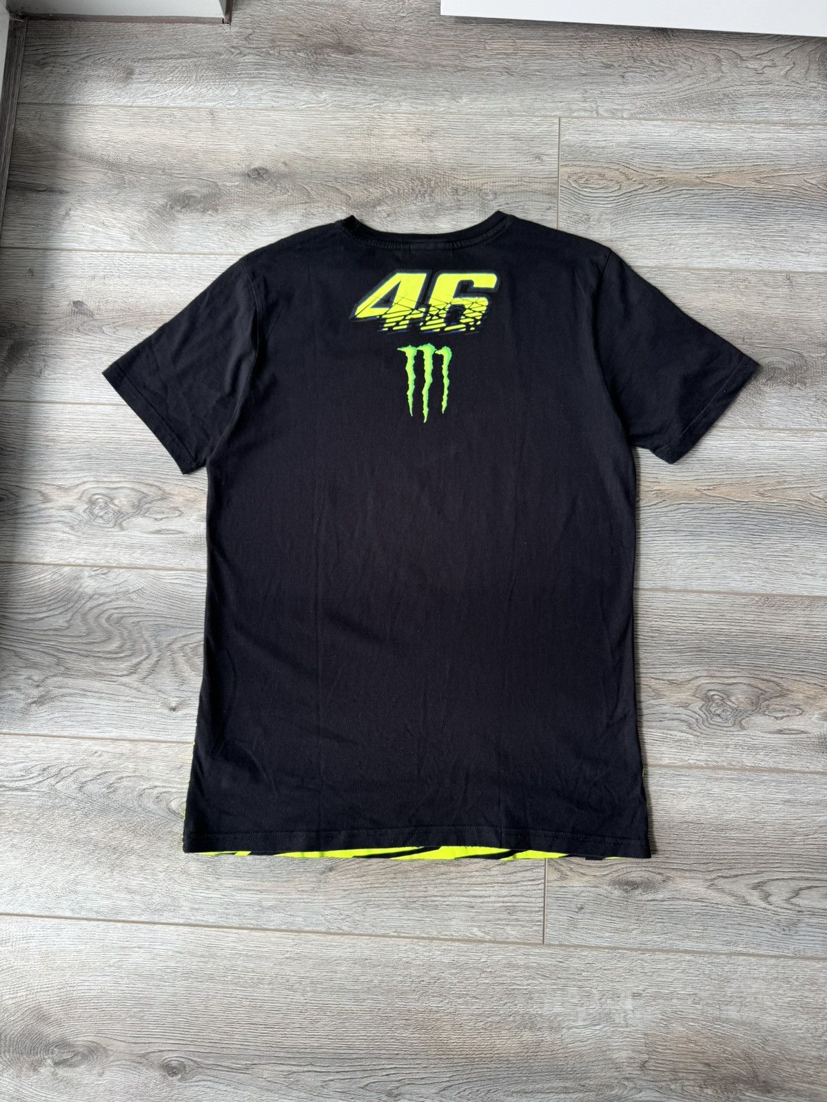 Vintage Vintage Valentino Rossi VR46 Monster Energy Racing Tee Size US M / EU 48-50 / 2 - 7 Thumbnail